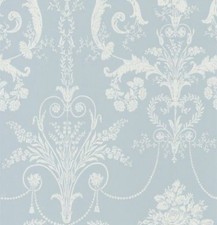 Laura Ashley Josette Sea Spray Wallpaper 10mx53cm 9 Rolls same batch p.p.roll. 