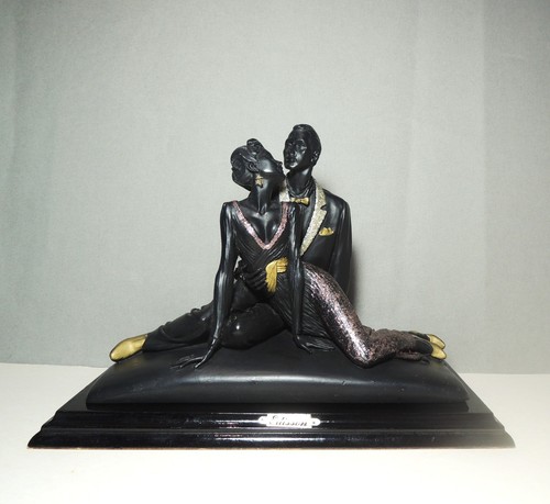 Art deco style black - art, sculpture