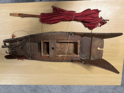 Antique wooden model