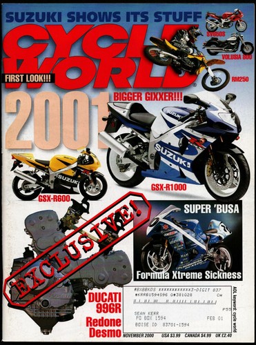 November 2000 cycle - cycle, world