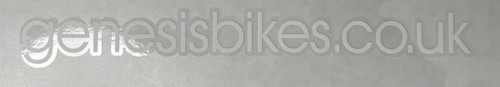 Genesis bikes decal - bikes,