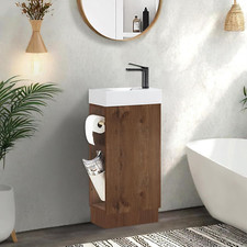 16" Small Bathroom Vanity with