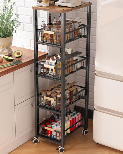 Tier vegetable rack with - rack,