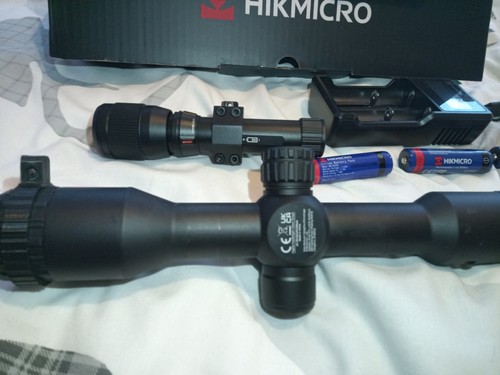 Hikmicro alpex lite lrf - 4k, and