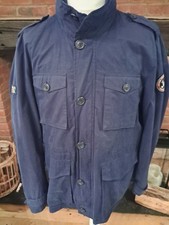 Quba Sails Parka Jacket Navy