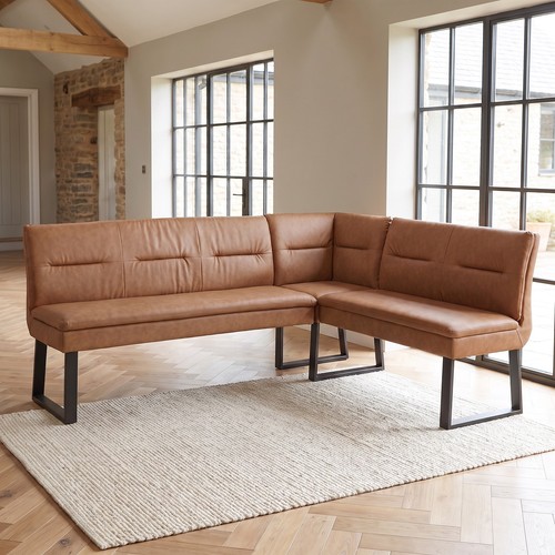 Corner dining bench - corner, bronx