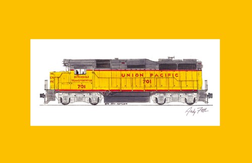 Union pacific gp30 701 - gp30, #701