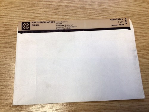 Parts microfiche set bmc - parts,
