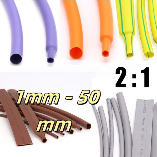 Heat shrink tubing - tubing, 2:1