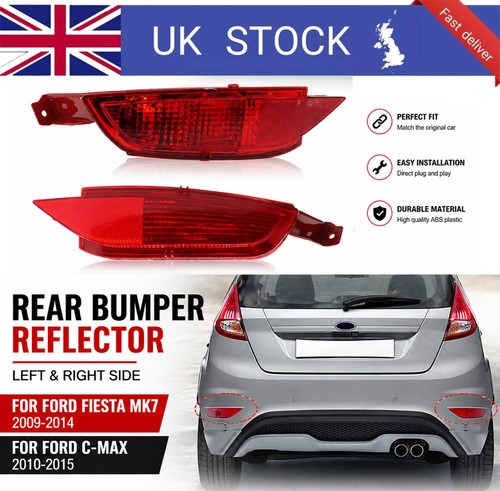 2pc rear bumper - bumper, reflector