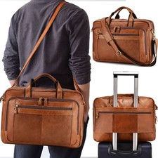 17" Men Laptop Briefcase