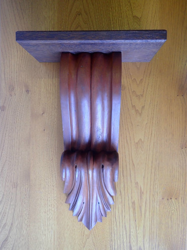 Vintage carved wood