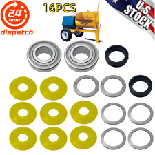 For Stone&Mortar&Plaster Mixers hm1250 655 755 855pm 2SETS Bearing Kit With Seal
