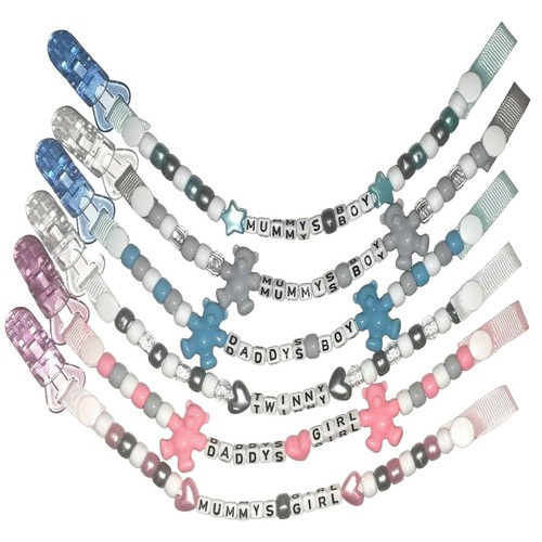 Pacifier chain strap boys - pacifier,