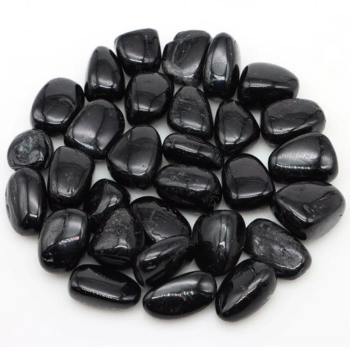 Natural black tourmaline - natural,