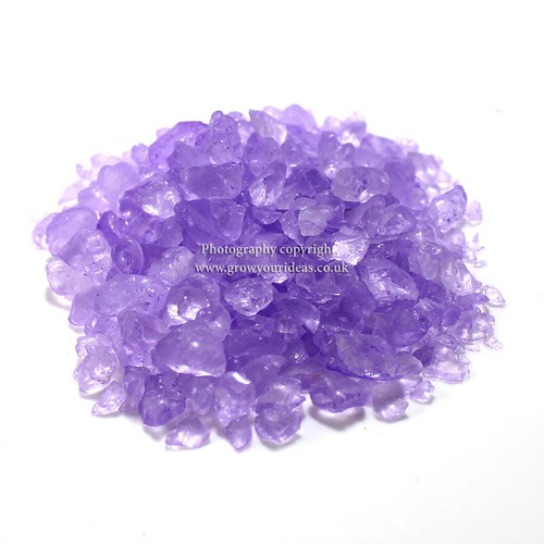 Lilac100g crushed glass - lilac100g,