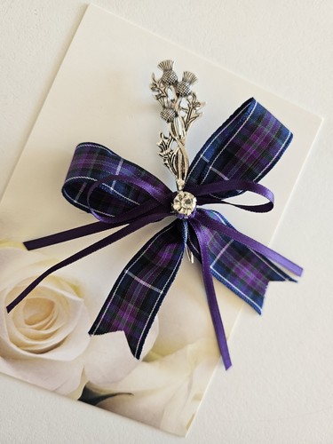 Scottish brooch buttonhole - scottish,