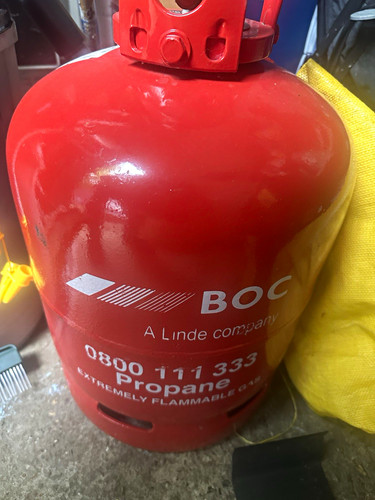 Boc propane gas bottle - propane,
