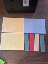 7 x KEEPSAKE, GLITTER GIRLS, EMBOSSING BOARDS, DOUBLE-SIDED