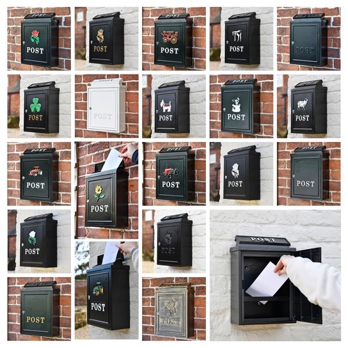 Wall mounted postboxes a - wall,