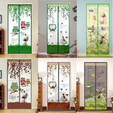 MAGNETIC INSECT MAGIC DOOR NET SCREEN BUG MOSQUITO FLY INSECT CURTAIN MESH GUARD