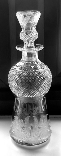 Edinburgh crystal thistle - crystal,