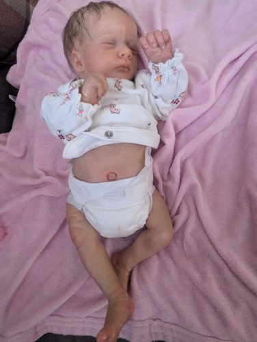 Realborn baby ashley - ashley, asleep