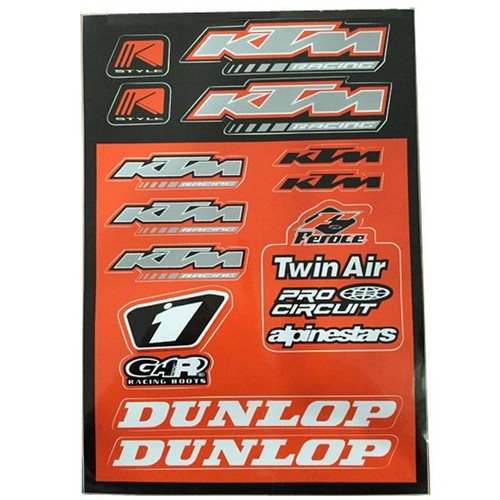 4mx sticker decal sheet - sticker, pro