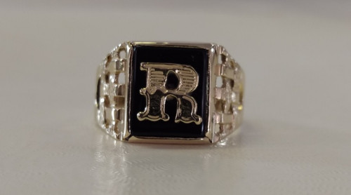 Mens 10k yellow gold - gold, "r"