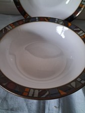 Denby Marrakesh - 2 x 18 cm Rimmed Bowls