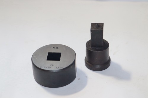 Geka punch and - die, set: