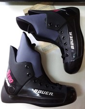 NOS - BAUER TURBO - Skate Boots - UNDRILLED - Size 5 - Roller Quad Ice - MINT