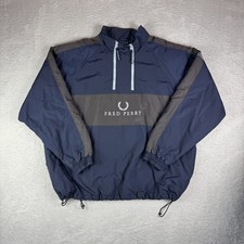 Fred Perry Jacket Mens XL Navy