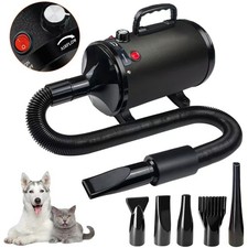 2800W High Velocity Dryer Pet Hair Dryer Grooming Hairdryer Fur Blower Blaster
