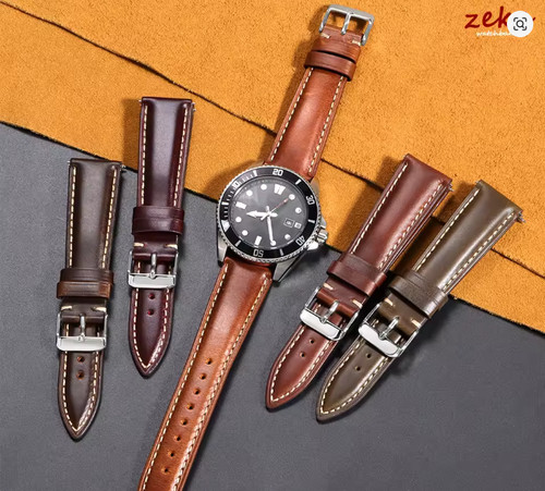 Genuine leather watch - genuine,