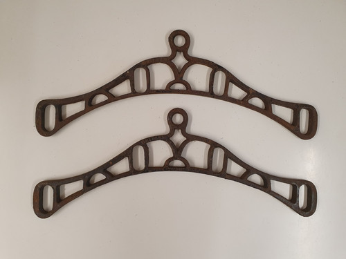 Pair vintage cast - vintage, iron