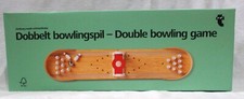 ‘NEW’ Table-Top Double Bowling (Skittles) Game