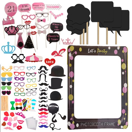 Photo booth selfie fun - fun, props