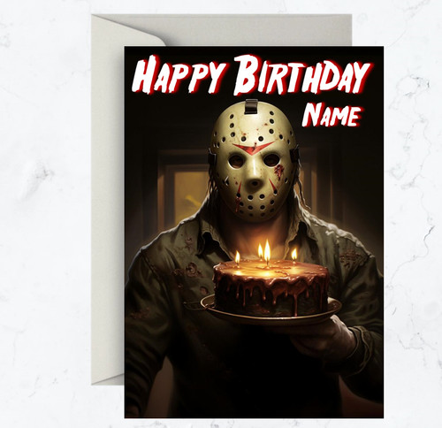 Personalised masked horror - personalised,