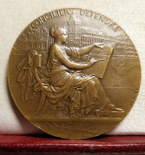 1900 36mm bronze conciliate - 1900,