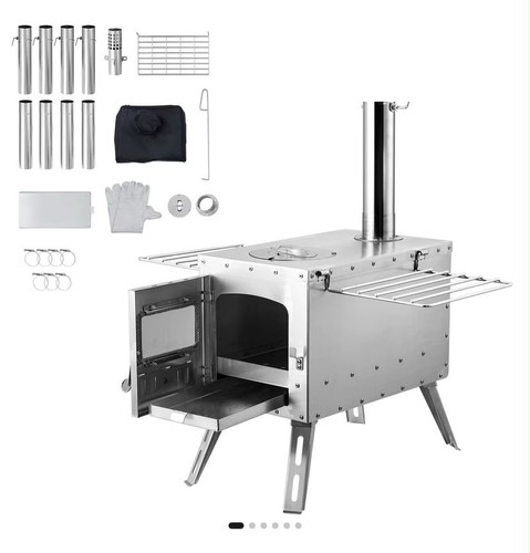 Stainless steel wood burning - steel,