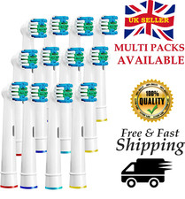 COMPATIBLE BRAUN ORAL B ACTION ELECTRIC TOOTHBRUSH REPLACEMENT BRUSH HEADS