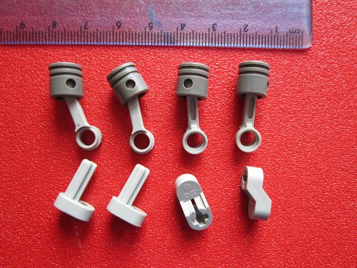 Lego technic grey piston - technic,
