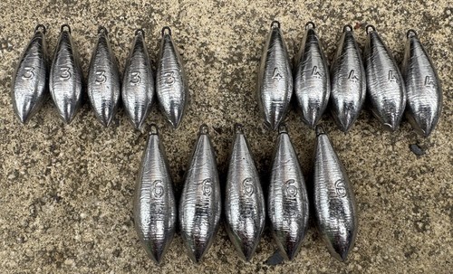 10x fishing weights - fishing,