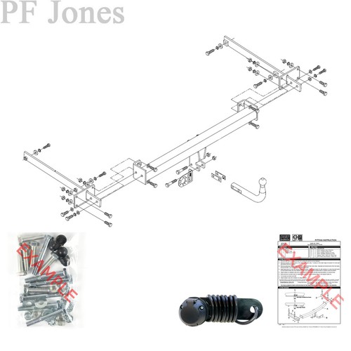 Pct towbar for mercedes - pct,