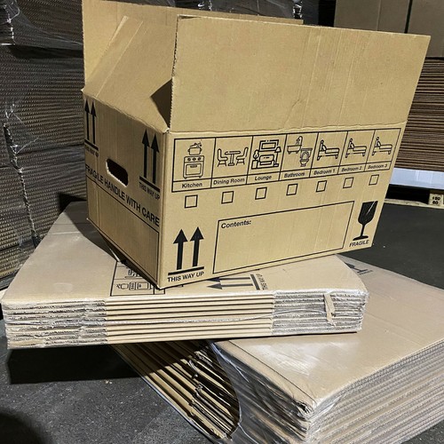 Large used cardboard boxes - used,