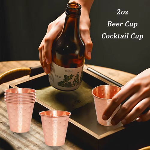 1pc copper cups moscow - cups,
