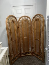 Vintage Cane Bamboo Rattan