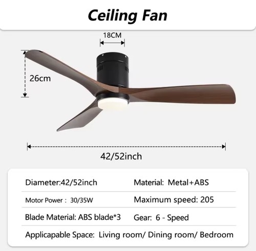 Dimmable smart ceiling - 52",