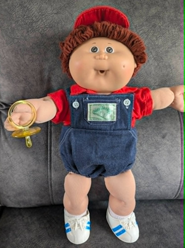 Vintage cabbage patch kid boy - cabbage,